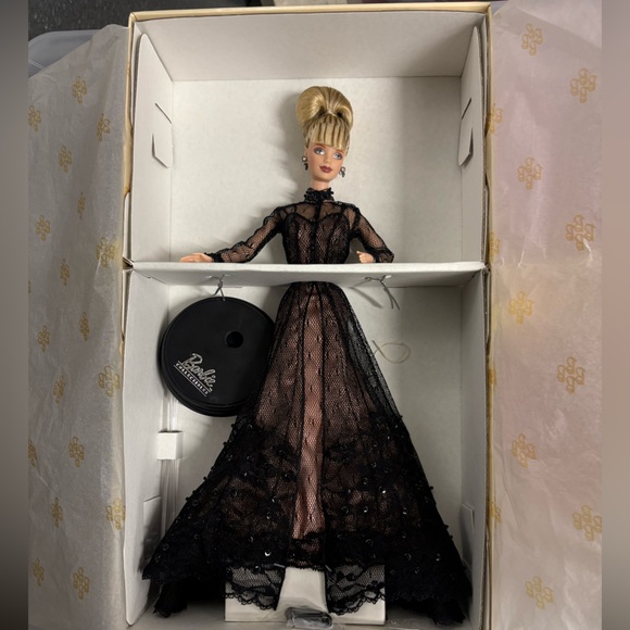 Barbie Nolan Miller Collector Doll in Elegant Black Lace - Picture 1 of 7